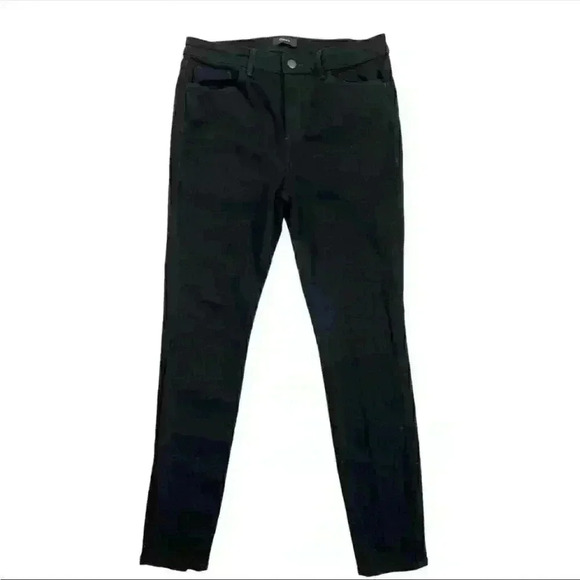 Theory New Skinny Tailor Denim Jeans in Jet Black size 30 EUC - Picture 2 of 6